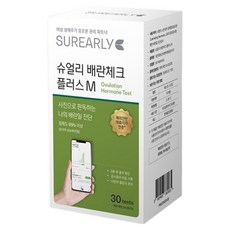 슈얼리 스트립 배란테스트기, 30개입, 1개