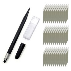 O-ON 美術刀 + 刀片 36入, 混和顏色, 1套