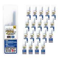 misoro 1500原子筆組 0.5mm 2310, 20套, 黑藍色