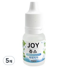 아로마조이 조이쥬스 슬라임 향료 10ml, 5개, 파워박하