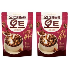 Market O NATURE 格蘭諾拉麥片 巧克力口味, 360g, 2包