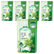 Kao 花王 洗髮精補充包 清新沁涼, 550ml, 5包