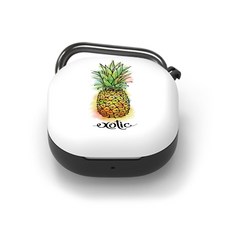 NUART Buds Live/Buds Pro/Buds 2 設計款硬殼保護套, 單一商品, 水彩鳳梨, 1個