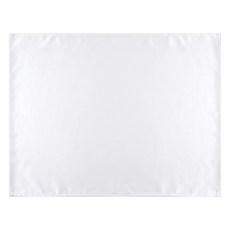 AHOYE 緞面防皺桌巾, 200 x 145cm, 白色, 1個