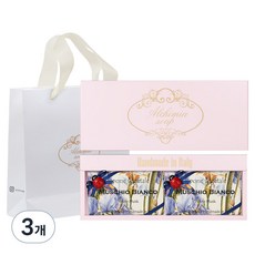 알카미아비누 비누 머스치오 비안코 2p + 선물상자 핑크 + 쇼핑백, 3개