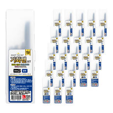 misoro 1500 消失筆組 0.5mm 2310, 24套, 黑藍色