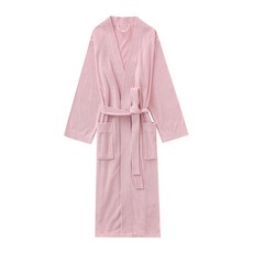 Crocodile 鱷魚 平領成人浴袍 RSC105, 1件, 粉色