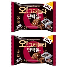 Market O NATURE Oh Granola 迷你蛋白棒, 192g, 2個