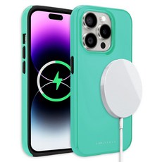 심플리로어 맥세이프 호환 레인보우 범퍼 휴대폰 케이스