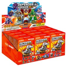 BLOKEES 布鲁可 可動積木公仔 星辰版 第四彈 變形金剛 12盒, 1組