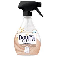 다우니 호텔 컬렉션 섬유스프레이 웜코튼향 본품, 1개, 370ml