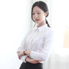 飛天女裝南方襯衫 女裝白色長袖襯衫 長袖南方女襯衫 面試襯衫 面試襯衫 女裝面試裝襯衫