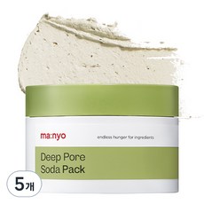 마녀공장 딥 포어 소다팩 110ml, 5개, 1개입