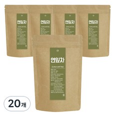 한국유기농 연잎차 티백, 1g, 10개입, 20개