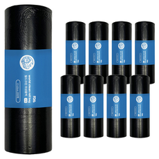 월드크린 위생롤백 검정 소 17cm x 25cm, 소(S), 200개입, 9개