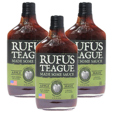 RUFUS TEAGUE 蘋果泥醬, 454g, 3個