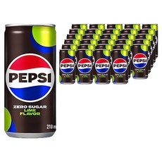 펩시 제로슈거 라임향, 210ml, 120개