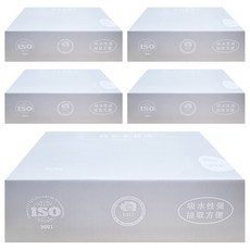 德利生活 懶人抽取式抹布 灰色, 20條, 5盒