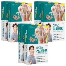 아텍스 스포츠 근육 격자테이프 혼합타입 A형 45p + B형 18p + C형 4p, 67매, 6세트