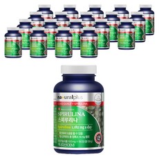 내츄럴플러스 스피루리나, 180정, 20개