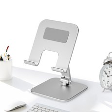 Alpha Plan 便攜式平板電腦支架, ATH01CR, 銀色