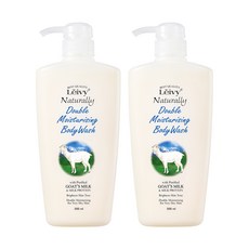 레이비 산양유 바디워시 플로럴 코튼향, 500ml, 2개