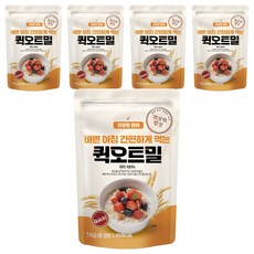 DGFARM 即食燕麥片, 1kg, 5個