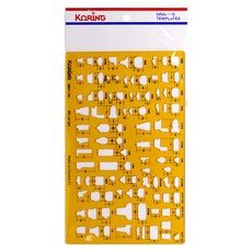 KORING 衛生設備標準尺 1 / 50 K-8900, 1個, 單一商品