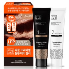 PARKJUN BEAUTY LAB 染髮膏 300ml, 自然棕色 (GN6), 1盒