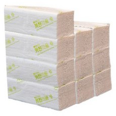 原生紙漿抽取式廚房紙巾, 100張, 10包