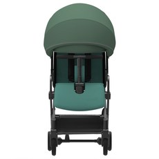 와이업 기내반입 지니 제로2 휴대용 유모차, 프레임(블랙), 시트(아쿠아), 캐노피(올리브)