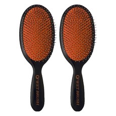CHILSUNG WET BRUSH髮梳, 棕色, 2入