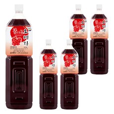 파낙스 참다음 오미자 농축액, 1.5L, 5개