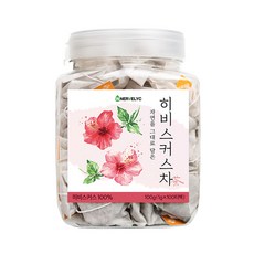 Barun Herb 芙蓉三角茶包, 1g, 100個, 1罐