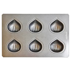 unopan 屋諾 800系列不沾 6連栗子模, 1個