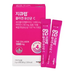 지큐랩 콜라겐 유산균C, 1개, 60g