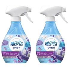 페브리즈 강력 탈취 라벤더 앤 유칼립투스향 섬유 탈취제 본품, 370ml, 2개