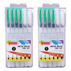 ABM 美術水筆 6件組, 8*19cm, 2組