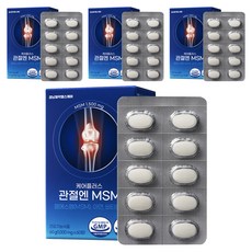 Kyung Nam Pharm 慶南製藥 MSM&維他命D&鋅保健錠 60g, 60顆, 4個