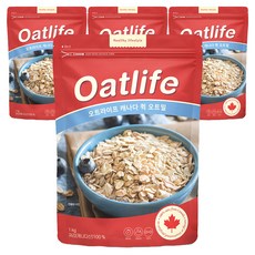 Dubo sikpum 加拿大即食燕麥片, 1kg, 4包