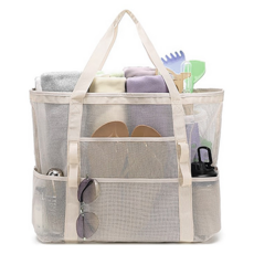 In Art雙層收納網狀瀝水包, 全米色