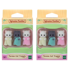 EPOCH Sylvanian Families 森林家族 波斯貓三胞胎公仔, 2個