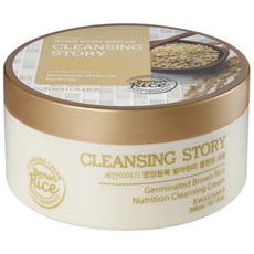 KWAILNARA 洗顏故事 營養滿分 發芽玄米 卸妝霜, 300ml, 1個