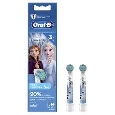 Oral-B 歐樂B 孩童電動牙刷替換刷頭 2入, EB10-2(冰雪奇緣), 1組