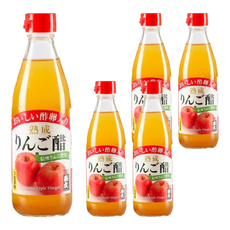MORIBUN 森文釀造 蘋果風味果醋飲料, 3倍濃縮, 360ml, 5瓶