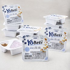 요베띠 블루베리 꾸덕한 요거트 고소한 견과류, 125g, 12개, 1개입