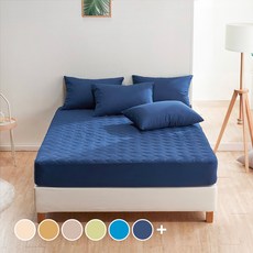 플란뉴 컬러테라피 항균 누빔 매트리스커버 + 베개커버