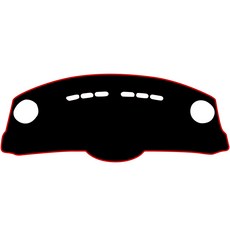 VIP 儀錶板遮光墊, All New Matiz, 黑色-紅色縫線