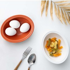 Prelude Simplet 橢圓碗(中) 2入, 胡蘿蔔 + 棉花糖, 1套