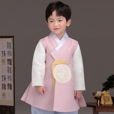 TheyeHanbok 男童用 Nuri Seongchan 兒童韓服套裝 927